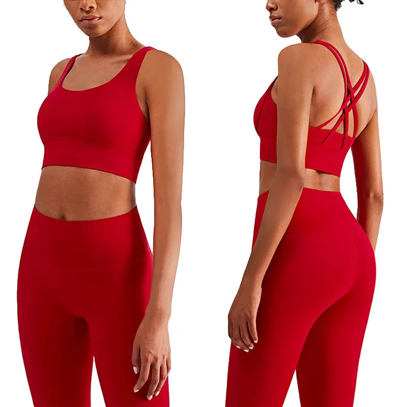 2 Piece Yoga Clothes Women's Tracksuit