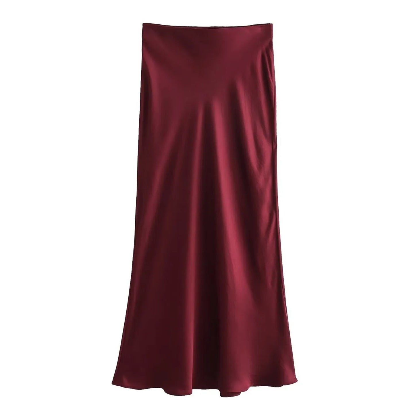 Ladies Satin Skirt