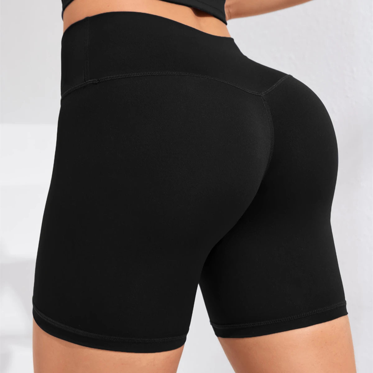 Sexy High Waist Sports Short Women Gym Legging Shorts Girls Quick Drying Fitness Tight Activewear Summer Workout Shorts